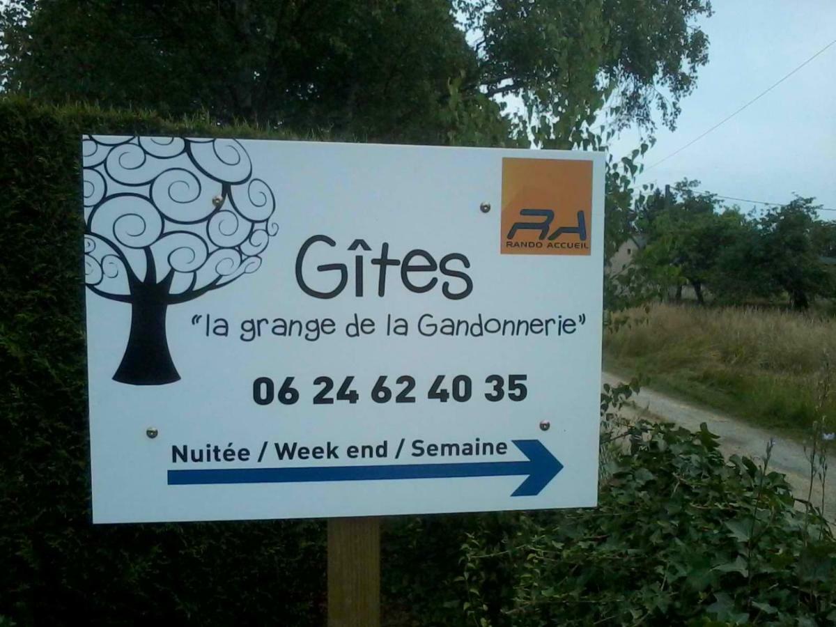 La Grange De La Gandonnerie Villa Baugé Exteriör bild